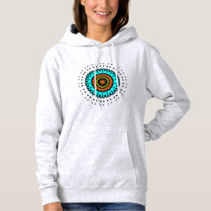 Blue Orange Zen Hoodie