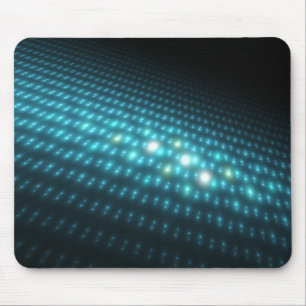 Blue Orbs 3D Mouse Pad