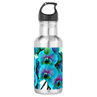 Blue Orchid Flower Bouquet 532 Ml Water Bottle