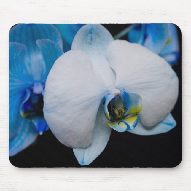 Blue Orchid Mousepad (Front)