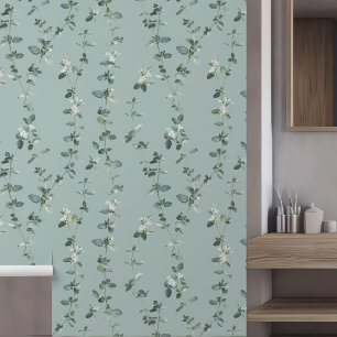 Blue Oregano Leaves Wallpaper