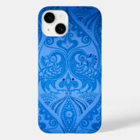 Blue Oriental Peacock Birds