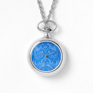Blue Oriental Peacock Birds Watch