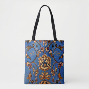 Blue Oriental Rug Tote Bag