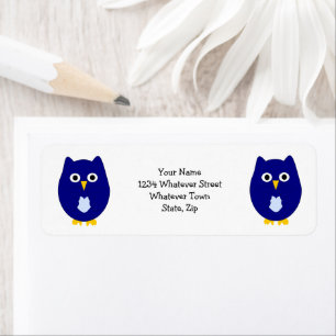 Blue Owl Design Return Address