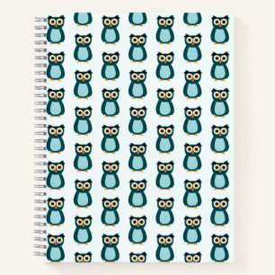 Blue Owl illustration Notebook