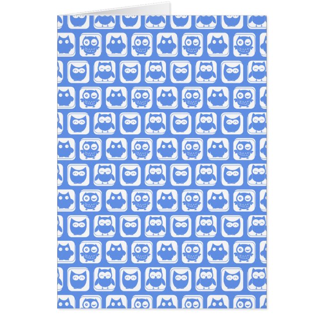 Blue Owl Pattern (Front)