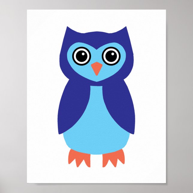 Blue Owl Poster (Front)