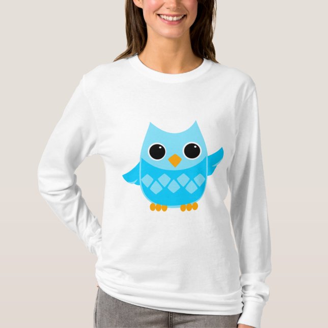 Blue Owl T-Shirt (Front)
