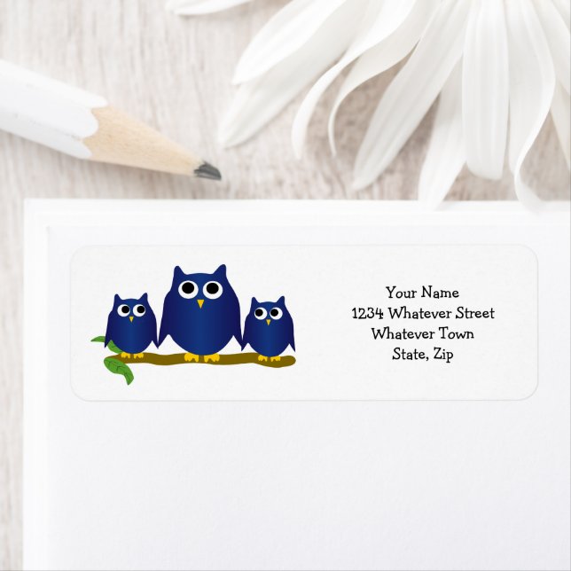 Blue Owls Design Return Address (Insitu)