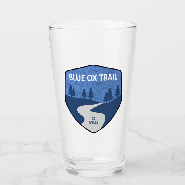 Blue Ox Trail Glass (Front)