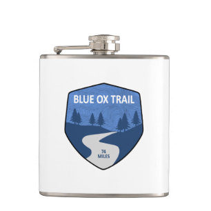 Blue Ox Trail Hip Flask