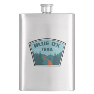 Blue Ox Trail Hip Flask