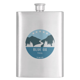 Blue Ox Trail Hip Flask