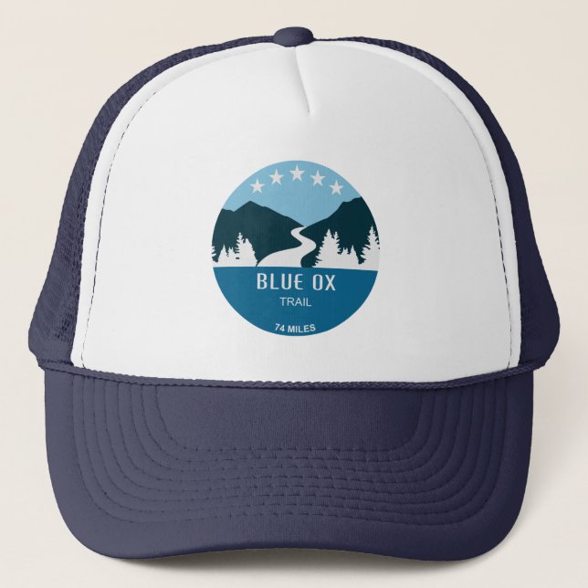 Blue Ox Trail Trucker Hat (Front)