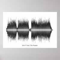 Blue Oyster Cult Reaper Soundwave Art