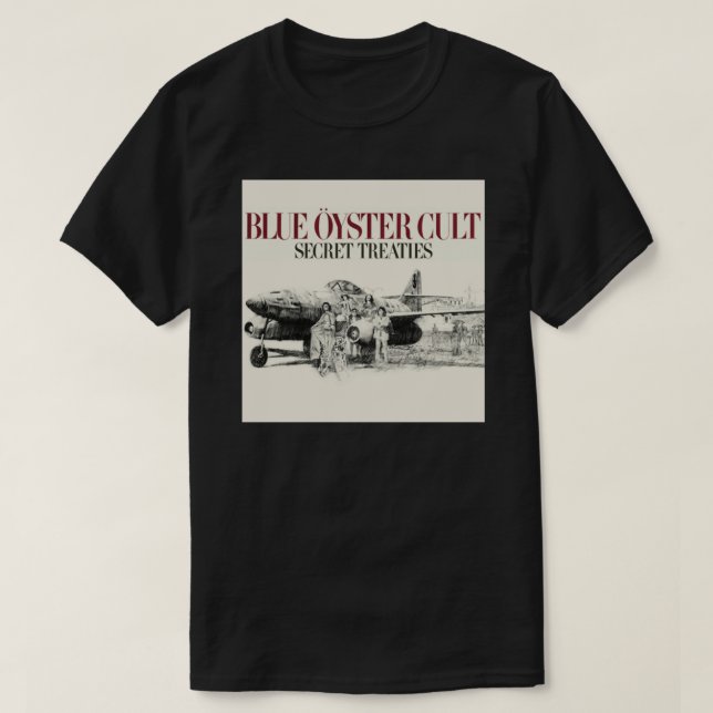 Blue Öyster Cult Secret Treaties Classic T-Shirt (Design Front)