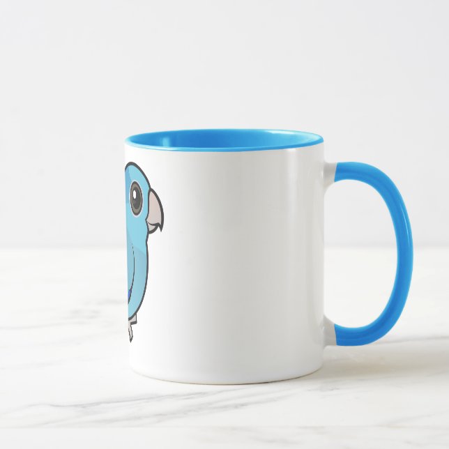 Blue Pacific Parrotlet Mug (Right)