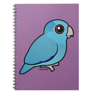 Blue Pacific Parrotlet Notebook