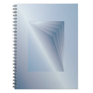 blue pages spiral notebook