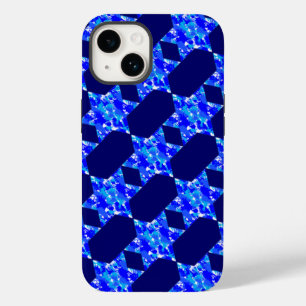 Blue Paint Splatter Stars Case-Mate iPhone 14 Case