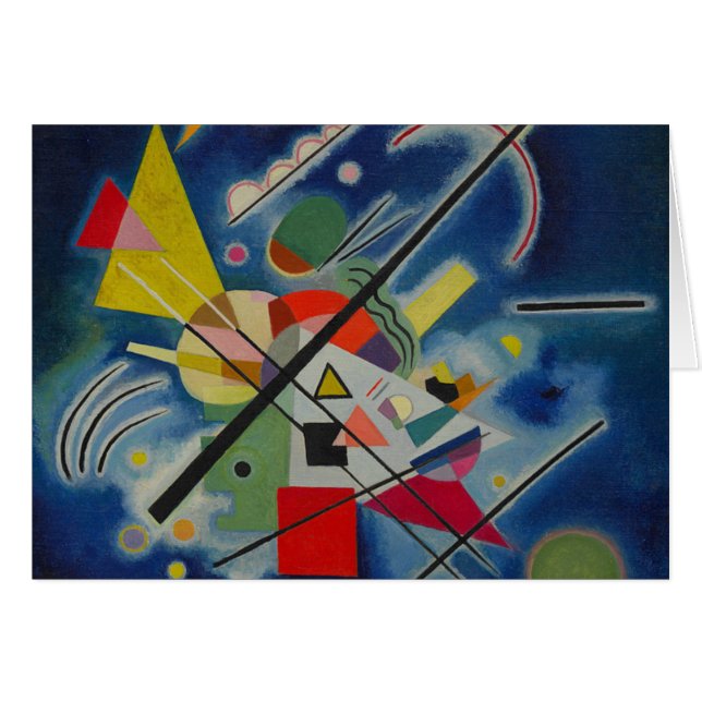 Blue Painting by Kandinsky (Front Horizontal)