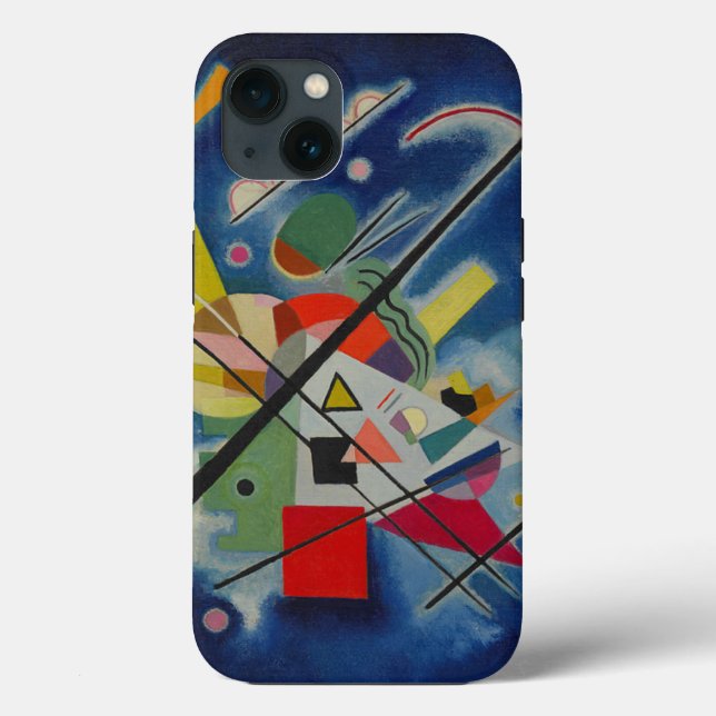 Blue Painting by Kandinsky Case-Mate iPhone Case (Back)