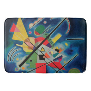 Blue Painting by Wassily Kandinsky Bath Mat