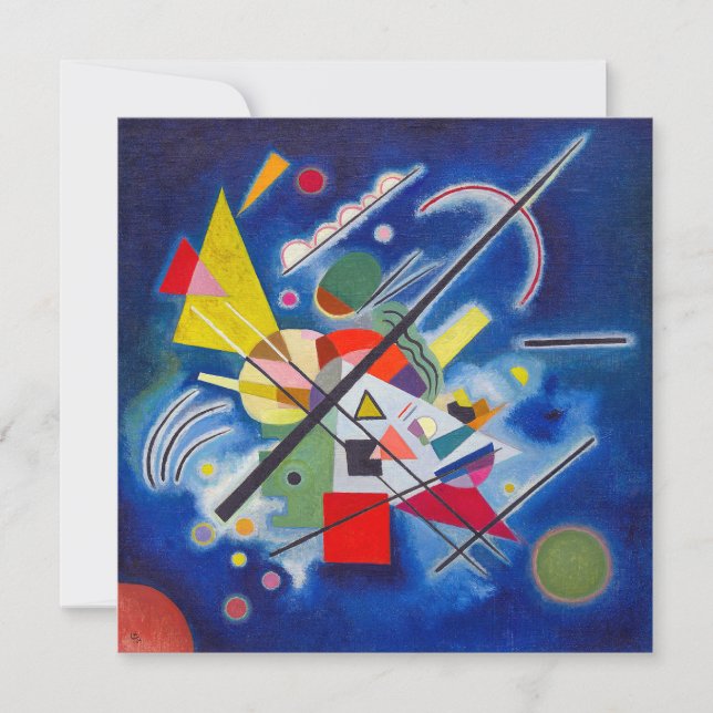 Blue Painting | Wassily Kandinsky | (Front)