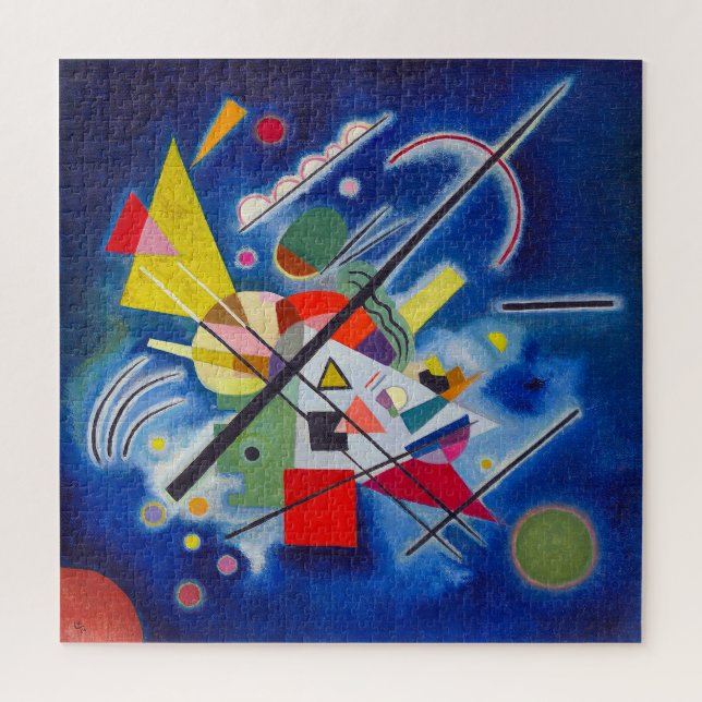 Blue Painting | Wassily Kandinsky | Jigsaw Puzzle (Vertical)