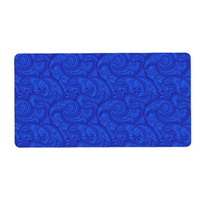 Blue Paisley (Front)