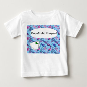 Blue Paisley  Baby T-Shirt