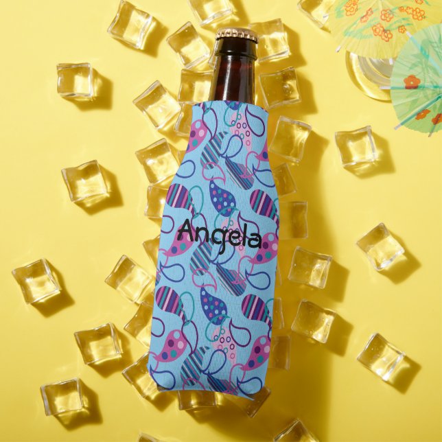 Blue Paisley  Bottle Cooler (In Situ Summer)
