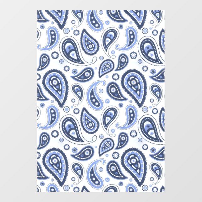 Blue Paisley Pattern (Sheet)