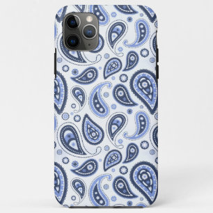Blue Paisley Pattern Case-Mate iPhone Case