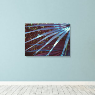 Blue Palmetto Dream Canvas Print