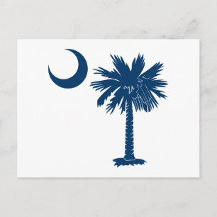 Blue Palmetto Postcard