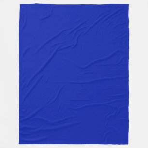 Blue (Pantone) (solid color)  Fleece Blanket