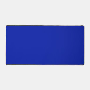 Blue (Pantone) (solid colour) Desk Mat