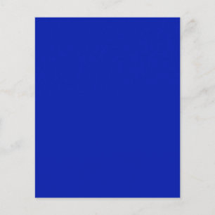 Blue (Pantone) (solid colour) Flyer