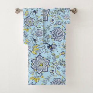 Blue Paradise Bath Towel Set