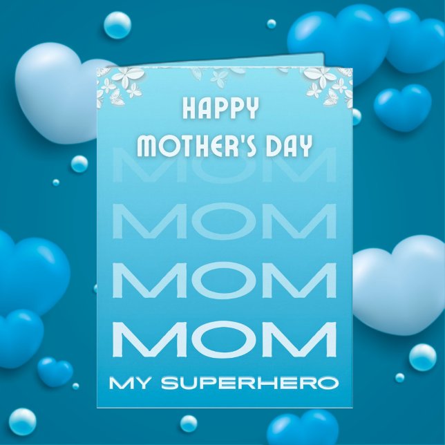Blue Paradise Mother's Day Greeting Card (Creator Uploaded)