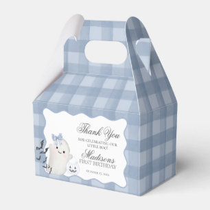 Blue Pastel Little Boo Ghost Birthday Favours Gabl Favour Box