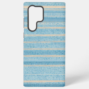 Blue Patchwork Stripe Phone Case