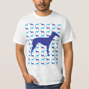 Blue pattern T-Shirt