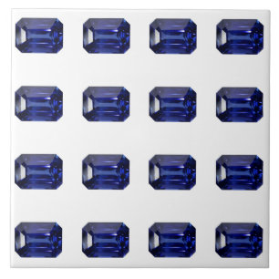 Blue Pattern Tile
