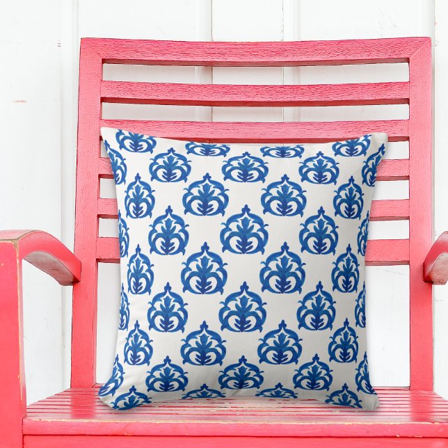 Blue Patterned Cushion (Creator Uploaded)