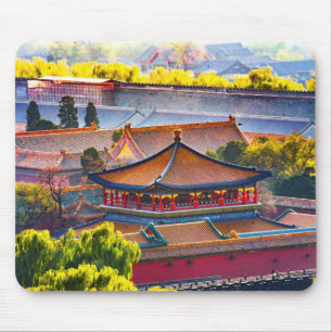 Blue Pavilion, Forbidden City Mouse Pad