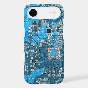 Blue PCB Circuit Board Design for IT Pros Case-Mat