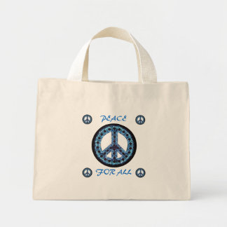 blue peace for all bag